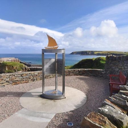 Road End Cottage Port of Ness Esterno foto